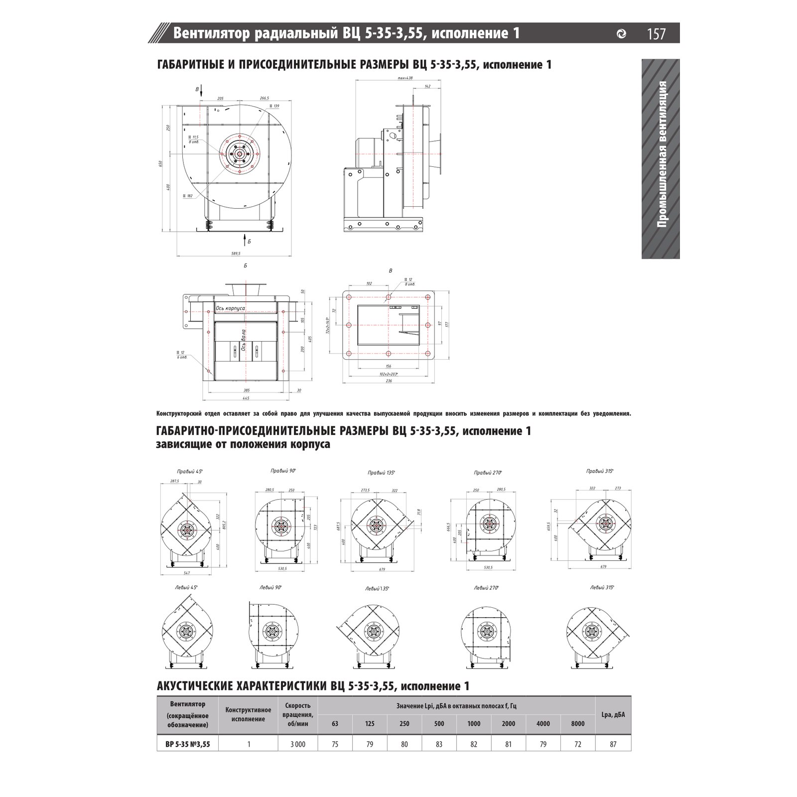 Вентилятор радиальный высокого давления ВЦ 5-35