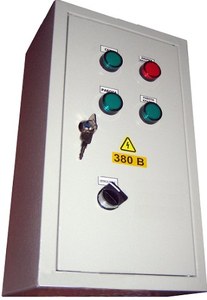 Щит управления противопожарным вентилятором и клапаном AIRS ЩУВК-П-380-0,18