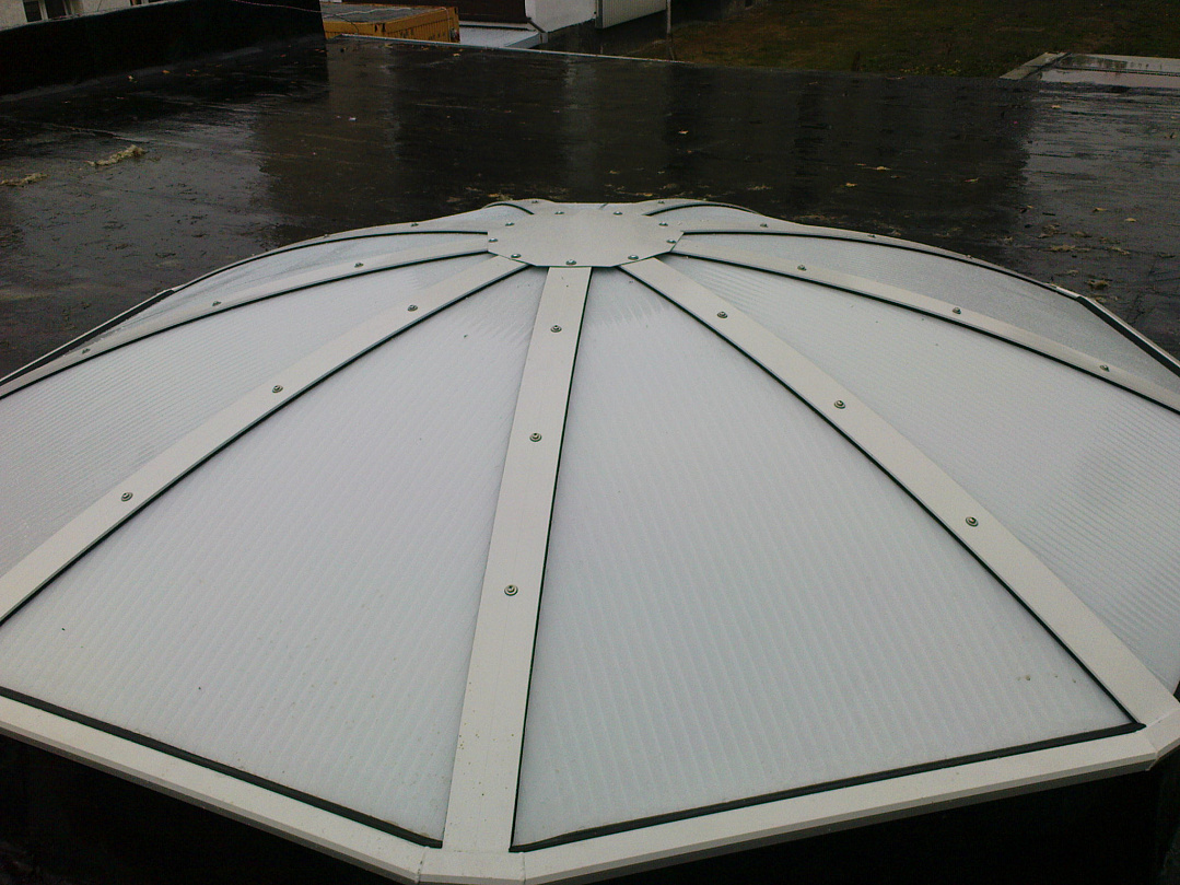 Купольный зенитный фонарь mcr PROLIGHT