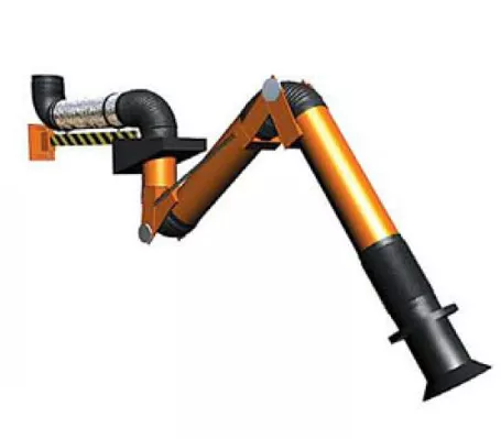 Консольно-поворотное вытяжное устройство типа КПВУ
