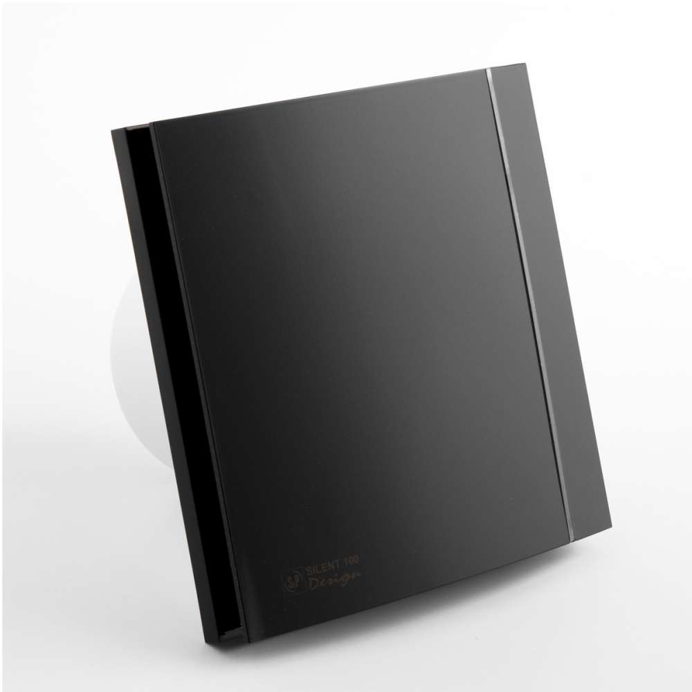 Накладной вентилятор Soler Palau SILENT-100 CRZ BLACK DESIGN 4C
