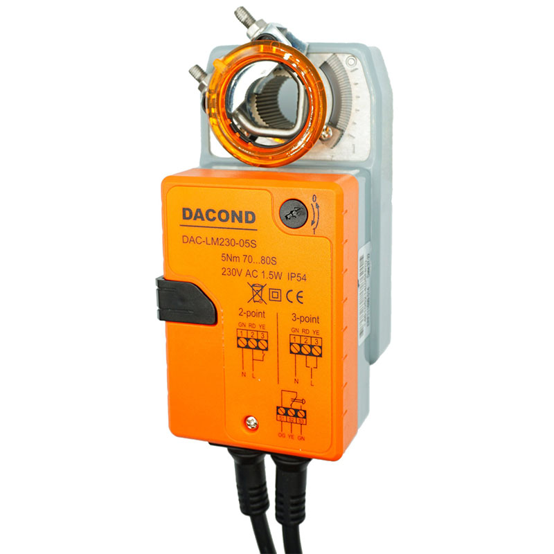 Привод воздушной заслонки DAC-LM24-10SM