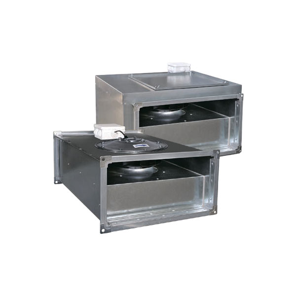 Вентилятор канальный прямоугольный шумоизолированный VCN(SH)-90-50/40-RP/4D