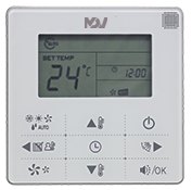 Кассетный двухтрубный фанкойл MDV MDKA-950R