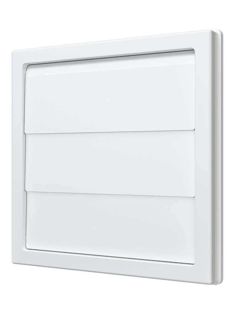 Выход стенной КФ фланец 55х110 жалюзи 150х150 ASA ERA STREETLINE