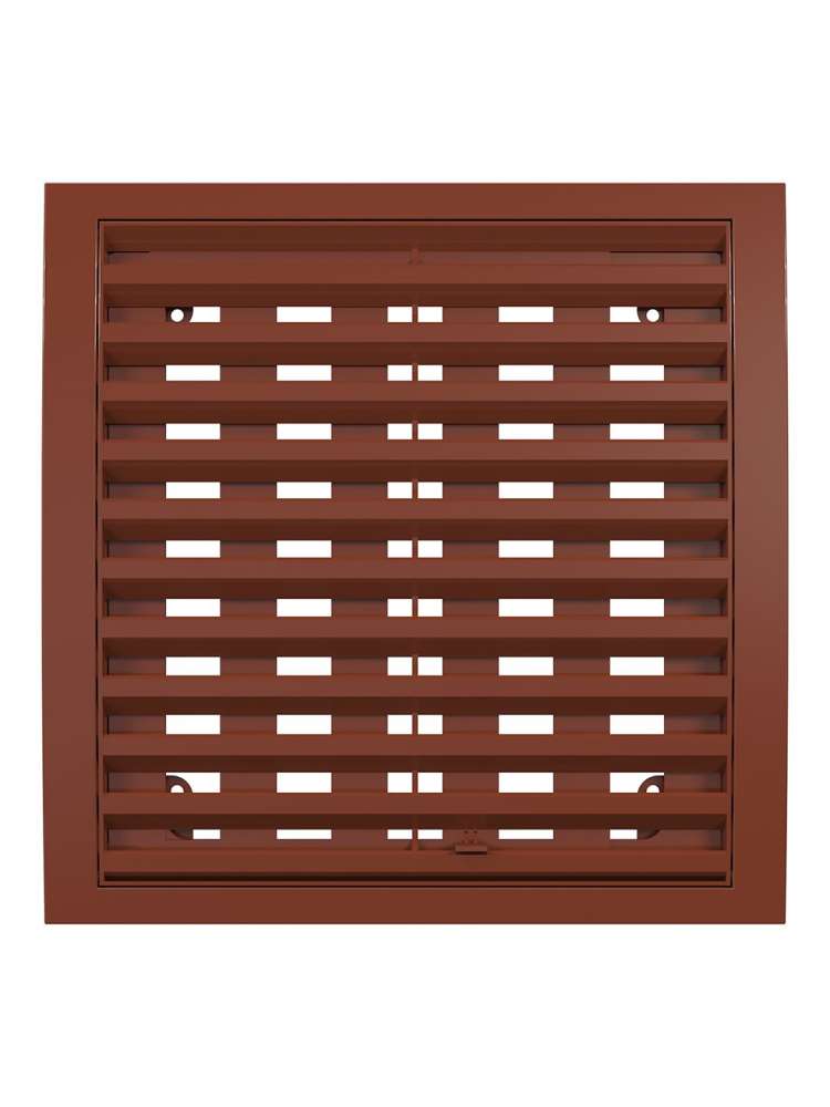 Решетка вентиляционная РРПН разъемная регулируемая 150х150 ASA Terracotta ERA STREETLINE