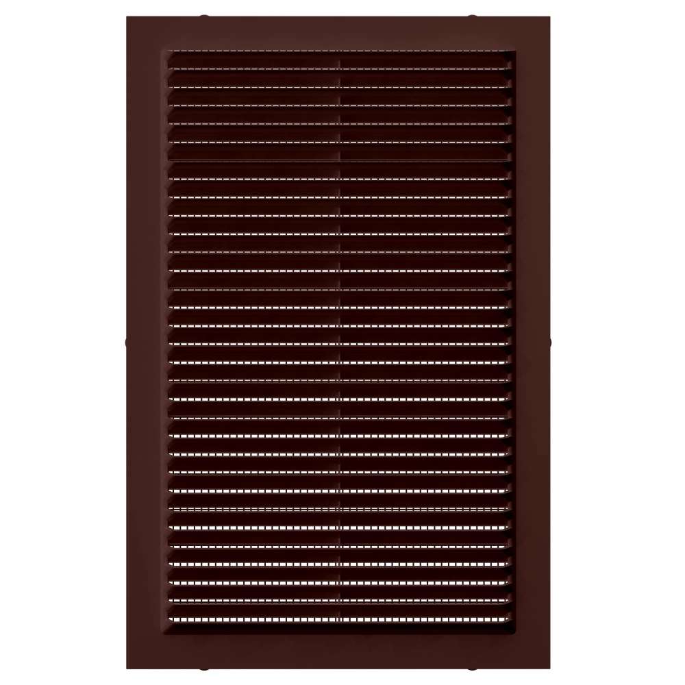 Решетка вентиляционная С сетка 180х280 пластик Brown ERA