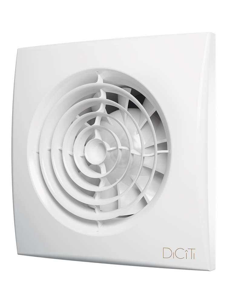 Вентилятор накладной AURA D125 обратный клапан MRH DICITI