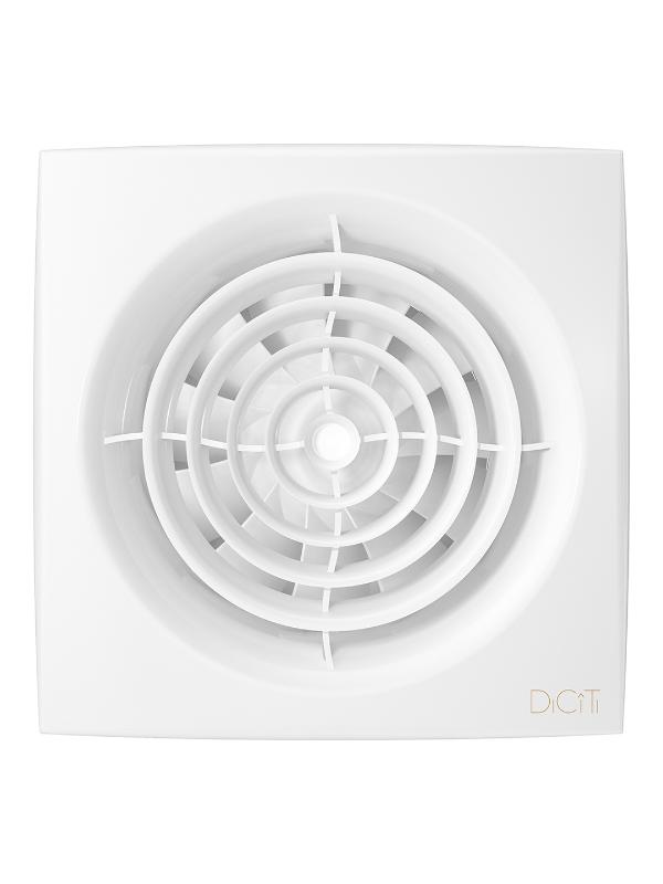 Вентилятор накладной AURA D150 обратный клапан, двухскоростной DICITI