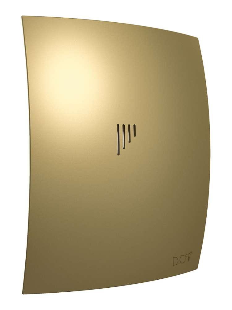 Вентилятор накладной BREEZE D100 обратный клапан Champagne DICITI