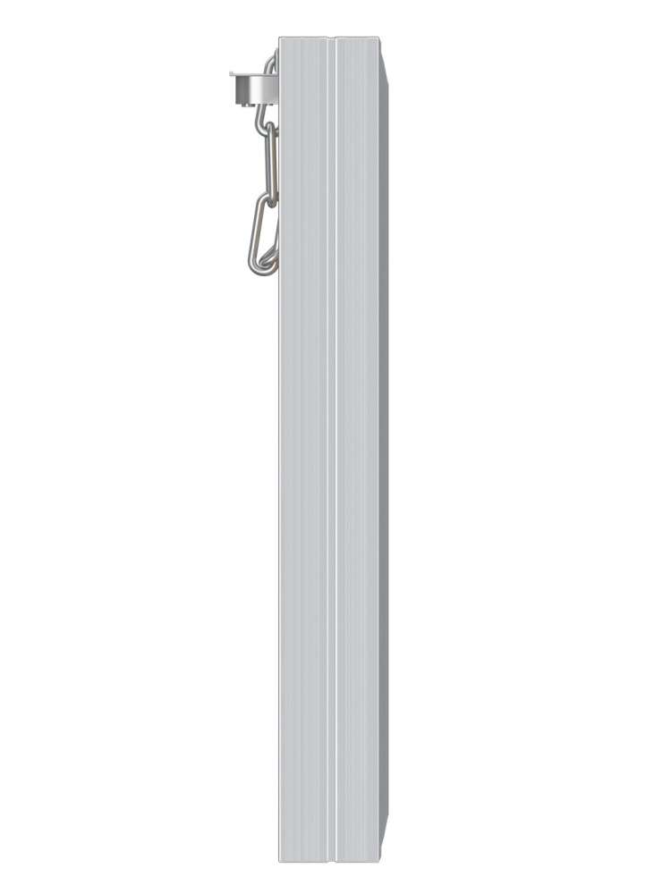 Люк ревизионный D C ERAmo Base 500x300 скрытый монтаж съемный алюминий EVECS