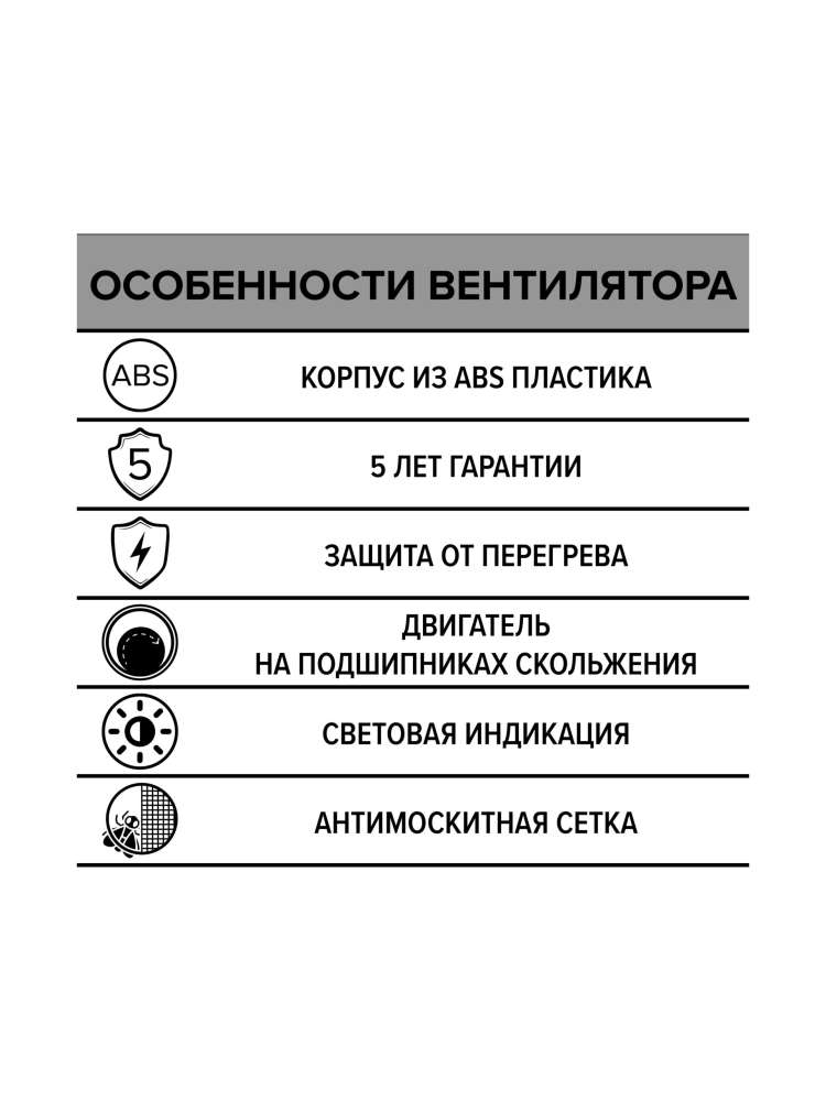 Вентилятор накладной ERA D100 ERA