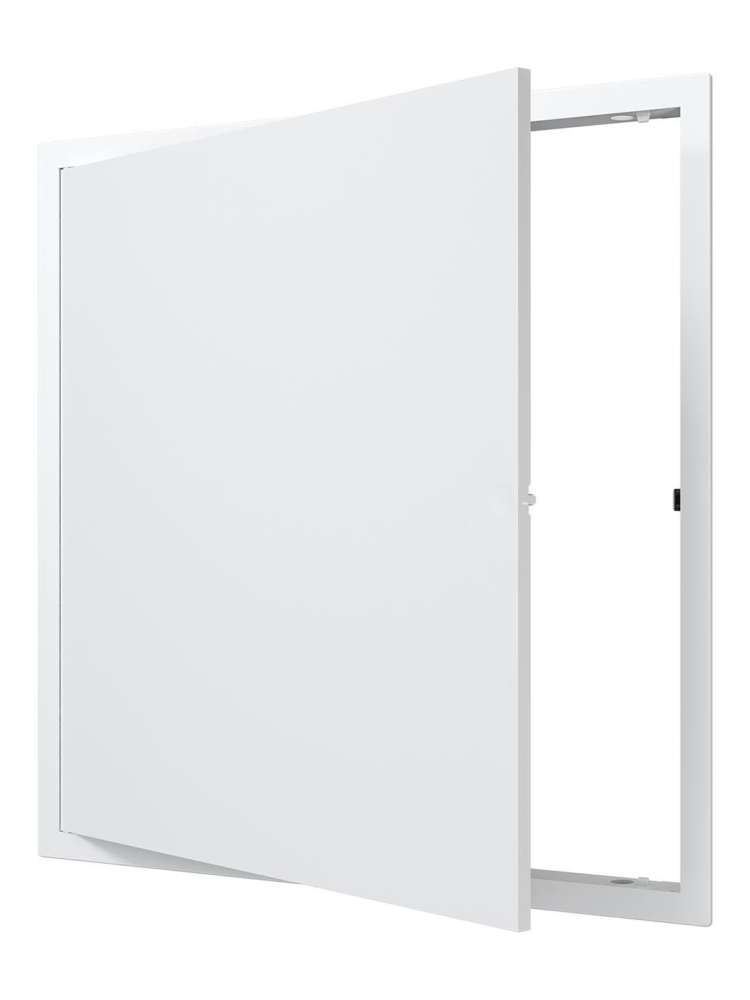 Люк ревизионный LN фланец 400х400 нажимной 427х427 пластик EVECS