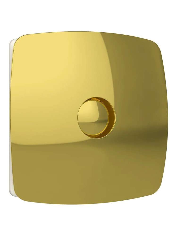 Вентилятор накладной RIO, обратный клапан, D100, Gold, DICITI