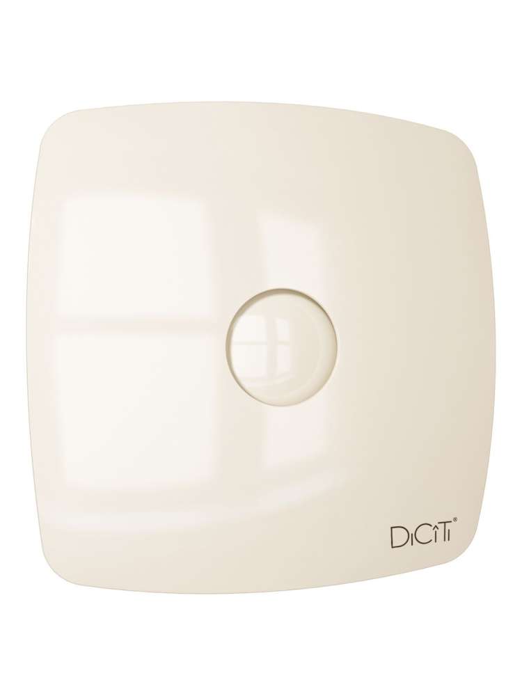Вентилятор накладной RIO D125 обратный клапан Ivory DICITI