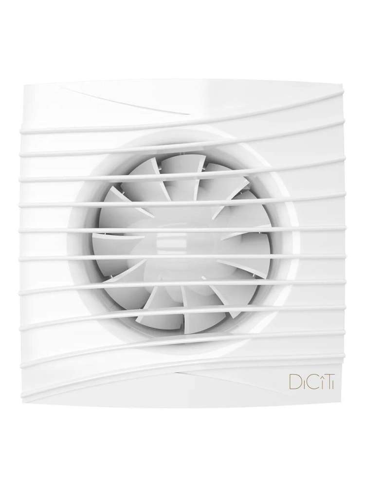 Вентилятор накладной SILENT, обратный клапан, MR, D100, DICITI