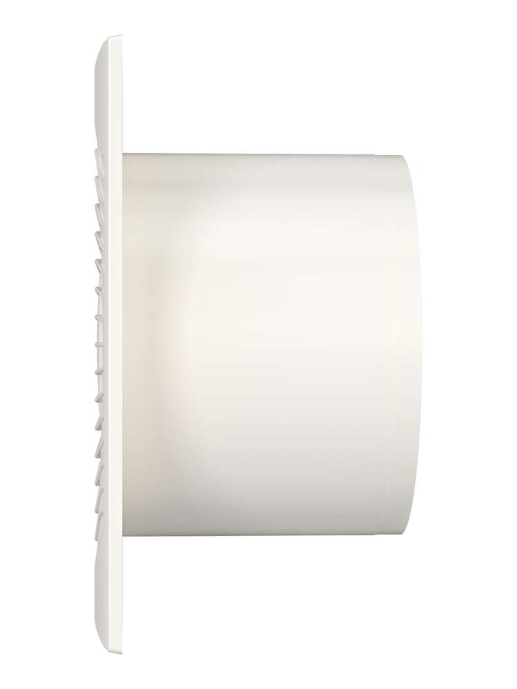 Вентилятор накладной SLIM D100 обратный клапан Ivory DICITI