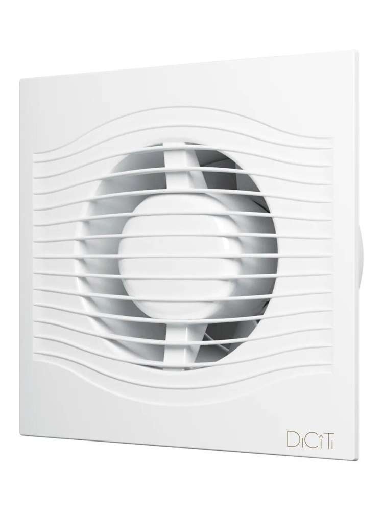 Вентилятор накладной SLIM D100 обратный клапан MRH DICITI
