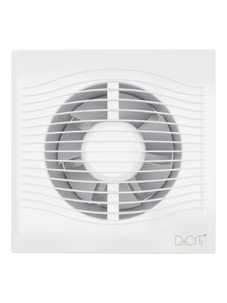 Вентилятор накладной SLIM D125 обратный клапан MRH DICITI