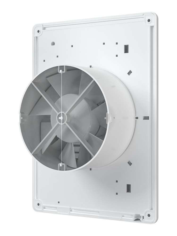 Вентилятор накладной STANDARD D125 сетка обратный клапан ET ERA