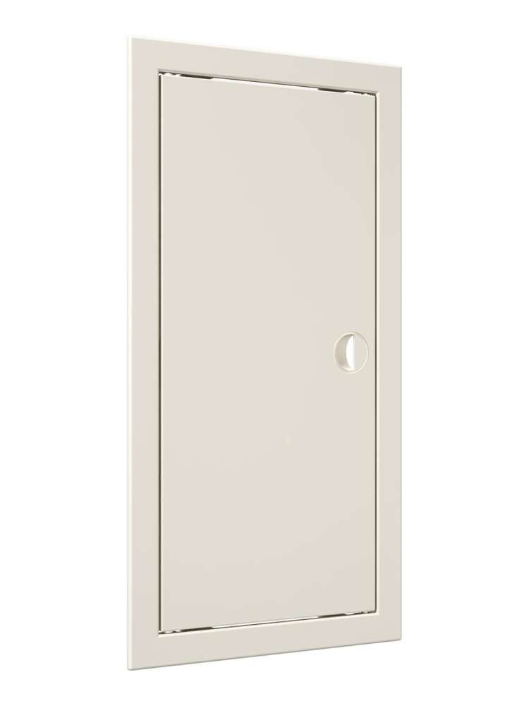 Люк ревизионный ЛР фланец 196х396 ручка 218х418 пластик Ivory EVECS