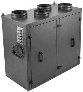 Приточно-вытяжная установка с роторным рекуператором RWN-RR-400(50c)-ЕС-НЕ0,8-Classic(N)
