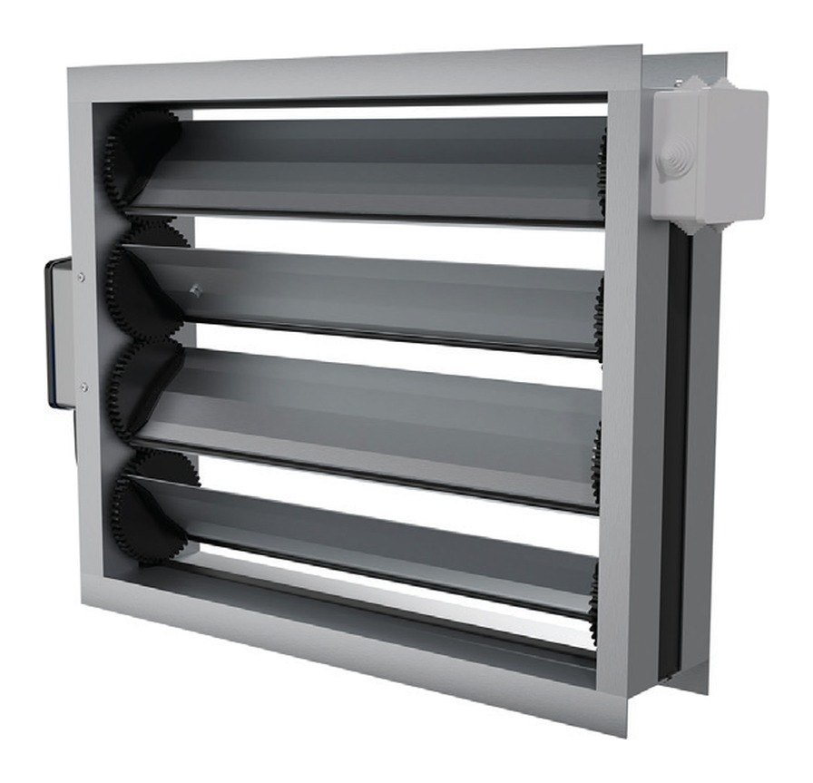 Воздушный клапан с электроподогревом ВКп 400×200 Воздушный клапан с электроподогревом ВКп 400×200