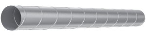 Воздуховод DG D125 L3м оцинкованная сталь ERA PRO